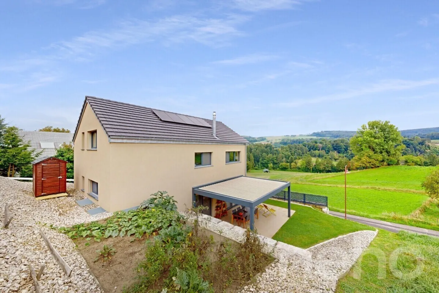 Casa indipendente con garage e vista libera! - Foto 11 di 12