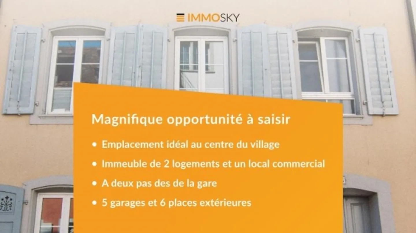 «Investissez dans ce magnifique immeuble de rendement» - Photo 1 sur 5