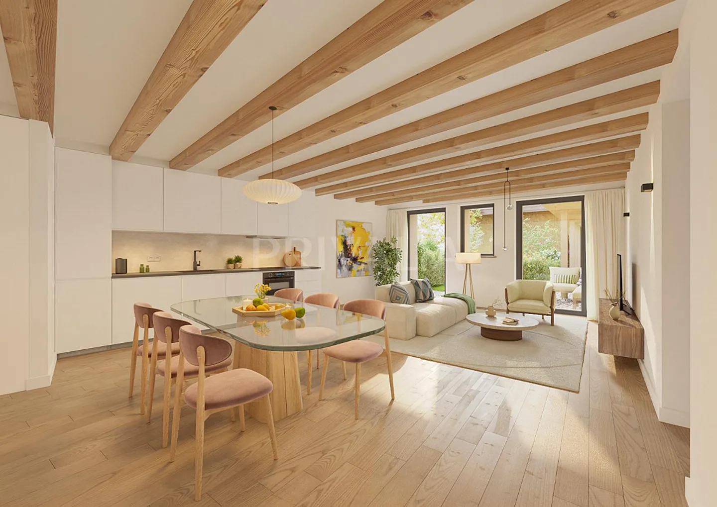 Appartement de 5 pièces en rez-de-jardin au sein d'un projet neuf -... - Photo 1 sur 6