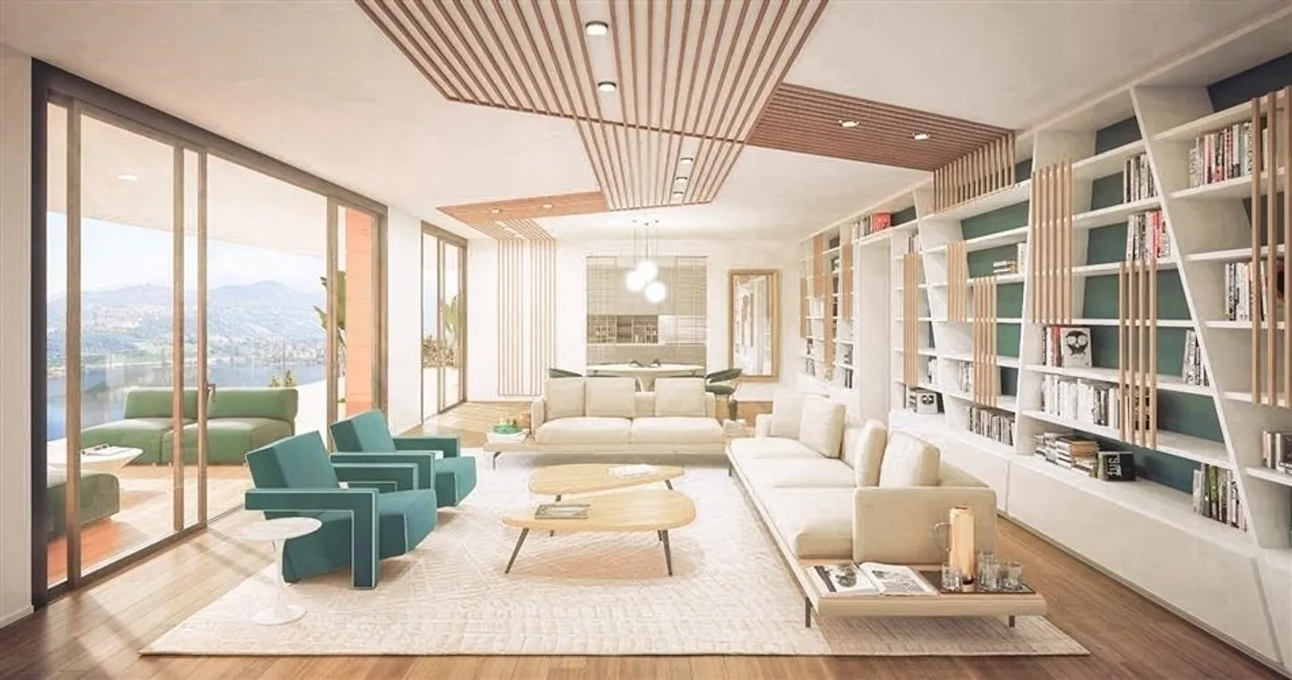 «Nuovo ed esclusivo 4.5 locali con giardino e vista lago a Montagnola» - Foto 1 di 5