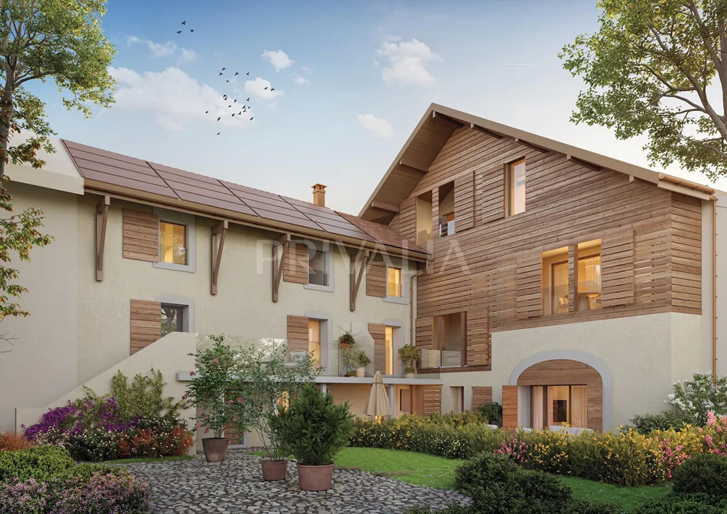 Duplex de charme dans un projet neuf - Russin - Photo 3 sur 5