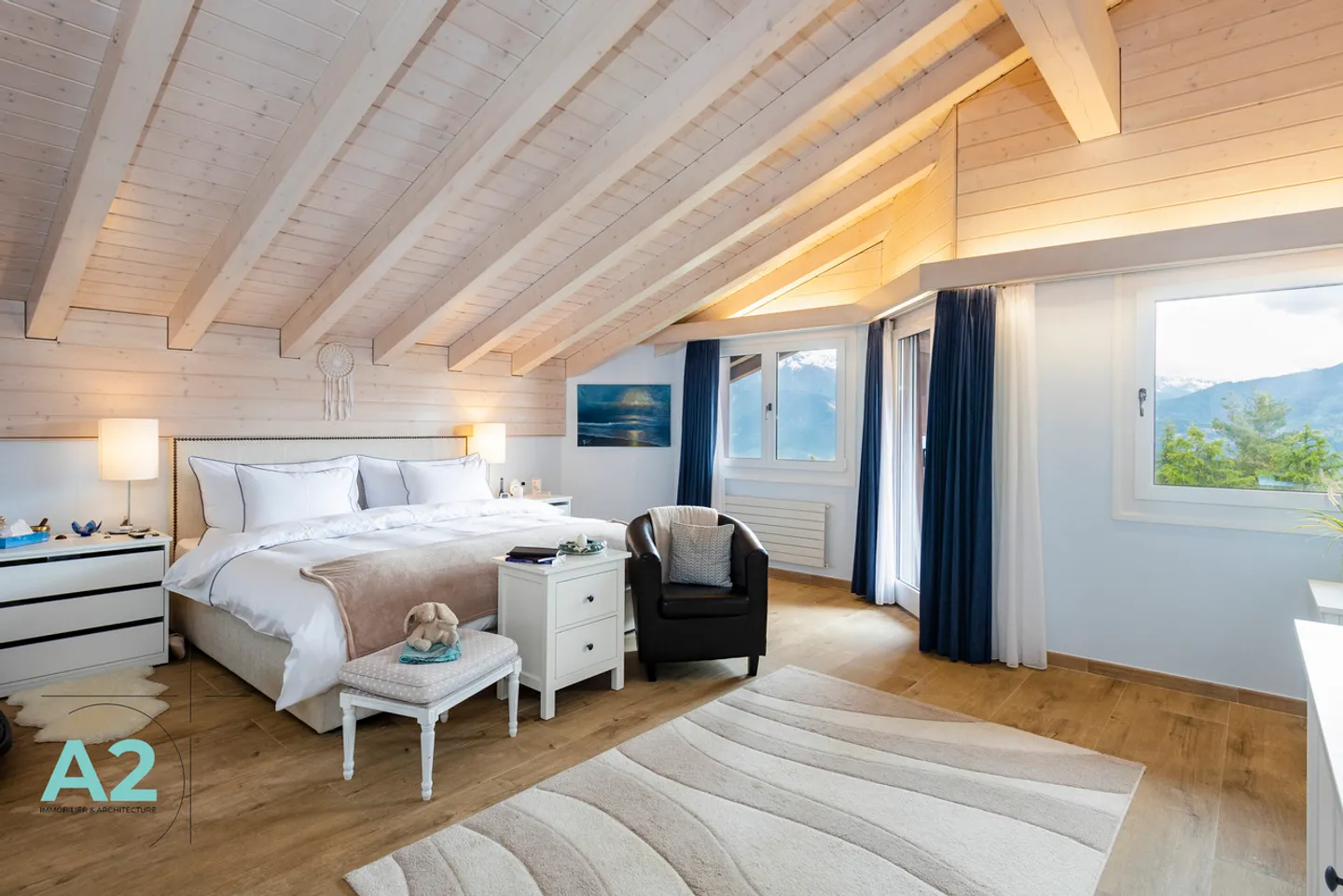 Chalet de haut standing avec 9 chambres, piscine extérieure et jacuzzi - Photo 8 sur 13