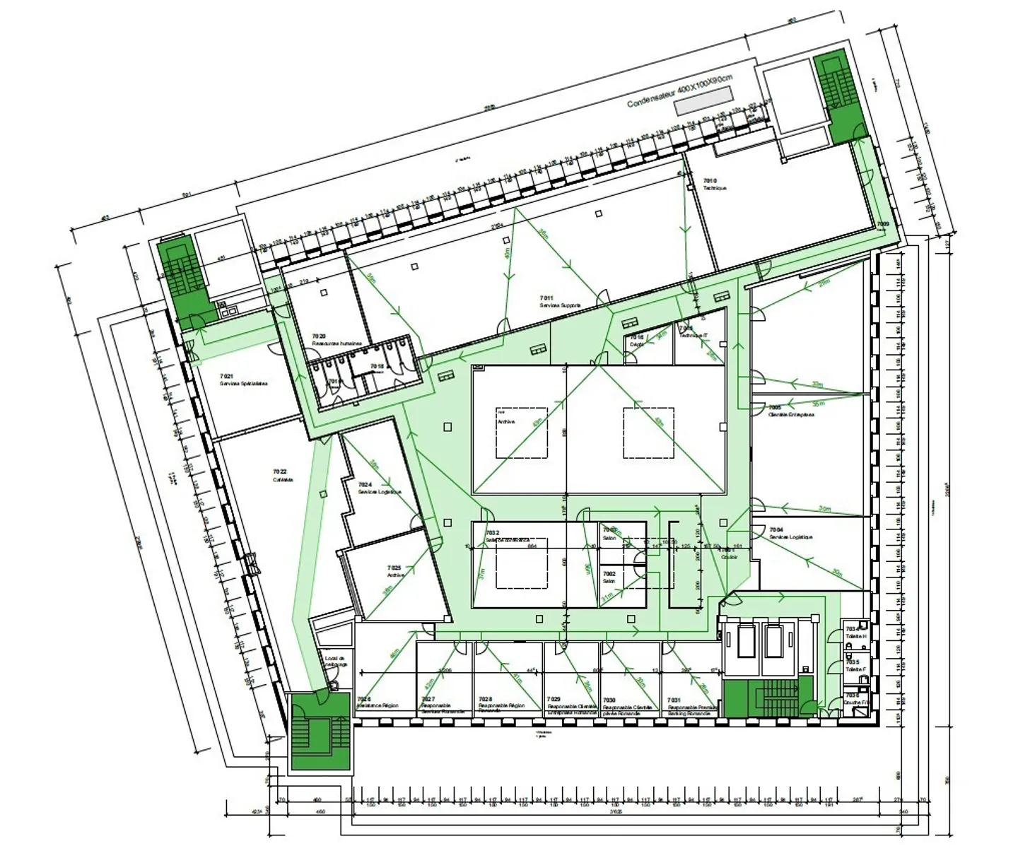 For rent - 1,410 m² of offices with storage and parking in Lausanne - Photo 10 of 10