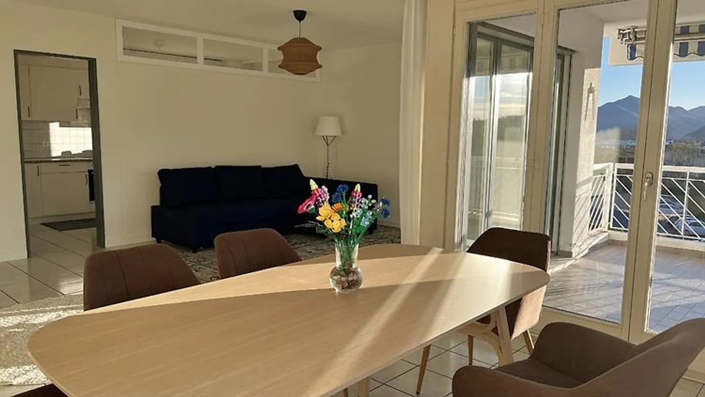 APPARTAMENTO 3½ LOCALI A PREGASSONA (TI), ARREDATO - Foto 2 di 10