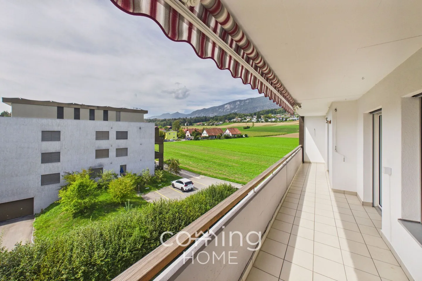 Appartement 4.5 pièces modernisé à Riedholz avec vue sur la montagne et balcon - Photo 13 sur 15