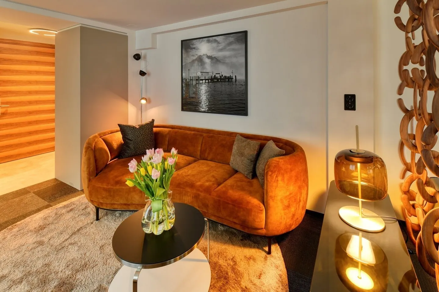 Appartement meublé exclusif dans la Villa Felsenau à Hergiswil au bord du lac - Photo 2 sur 18