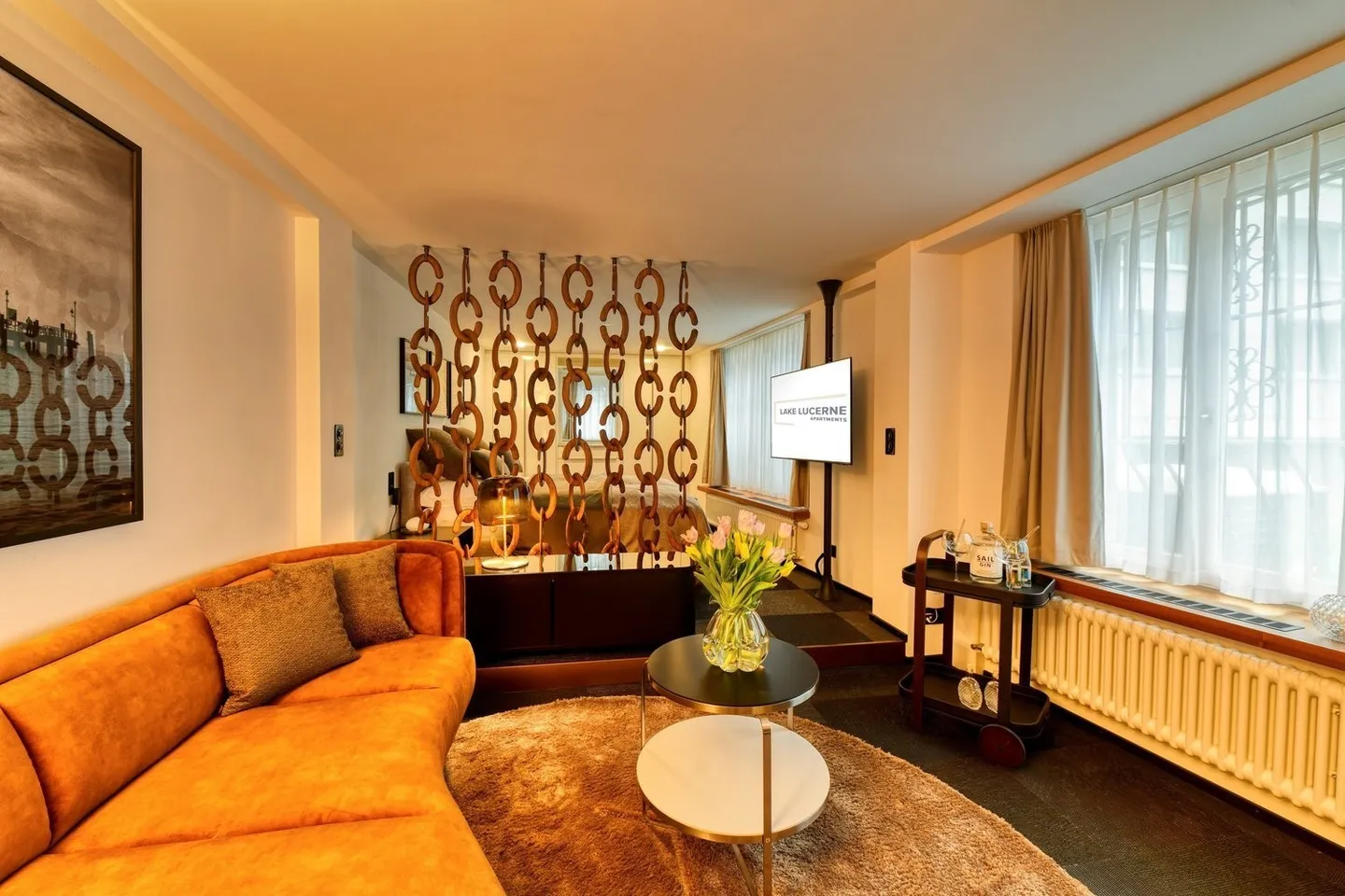 Appartement meublé exclusif dans la Villa Felsenau à Hergiswil au bord du lac - Photo 6 sur 18