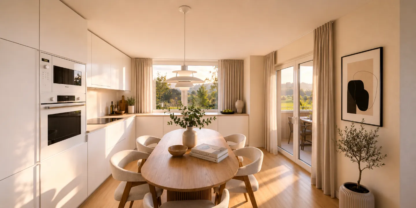Appartements de 4½ pièces dans un complexe résidentiel haut de gamme à Vuadens - Photo 7 sur 8