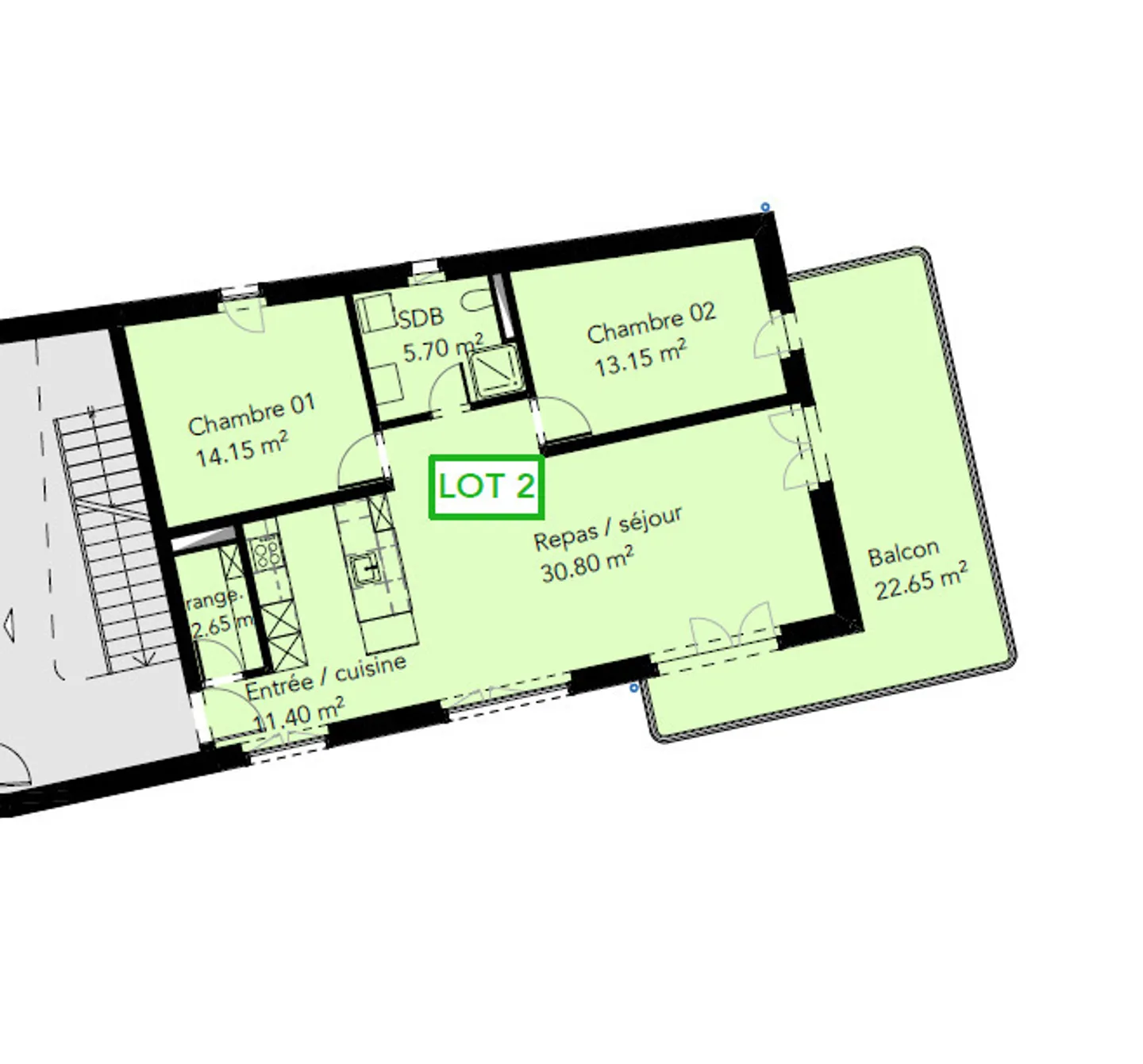 Appartement Charmant en Cadre Tranquille - Photo 6 sur 7