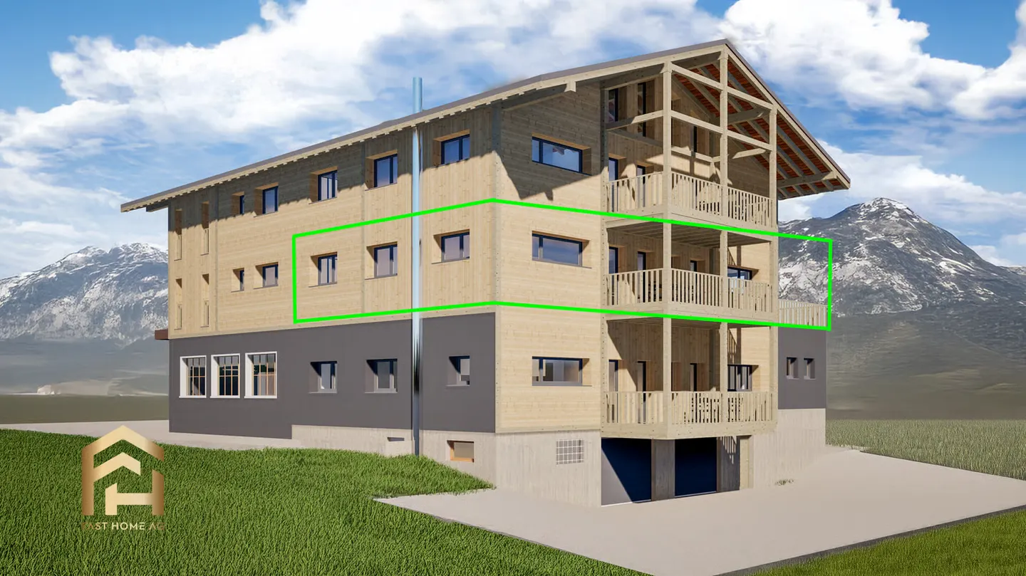 Residenza principale: Attraente appartamento 4.5-ZWG a Ulrichen soleggiato - Foto 1 di 13