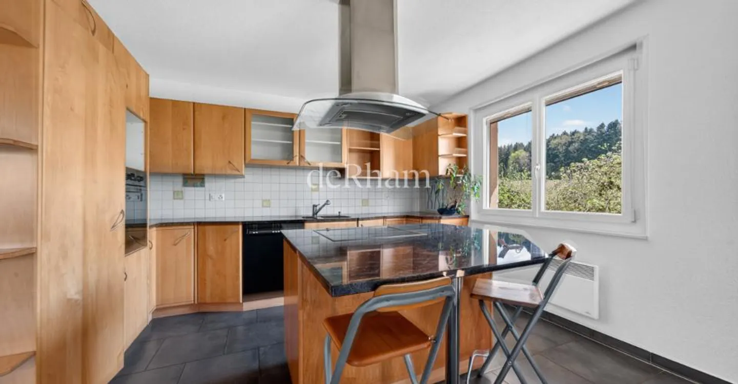 6,5-Zimmer-Duplex mit Balkon, Terrasse und Garten - Foto 4 von 12
