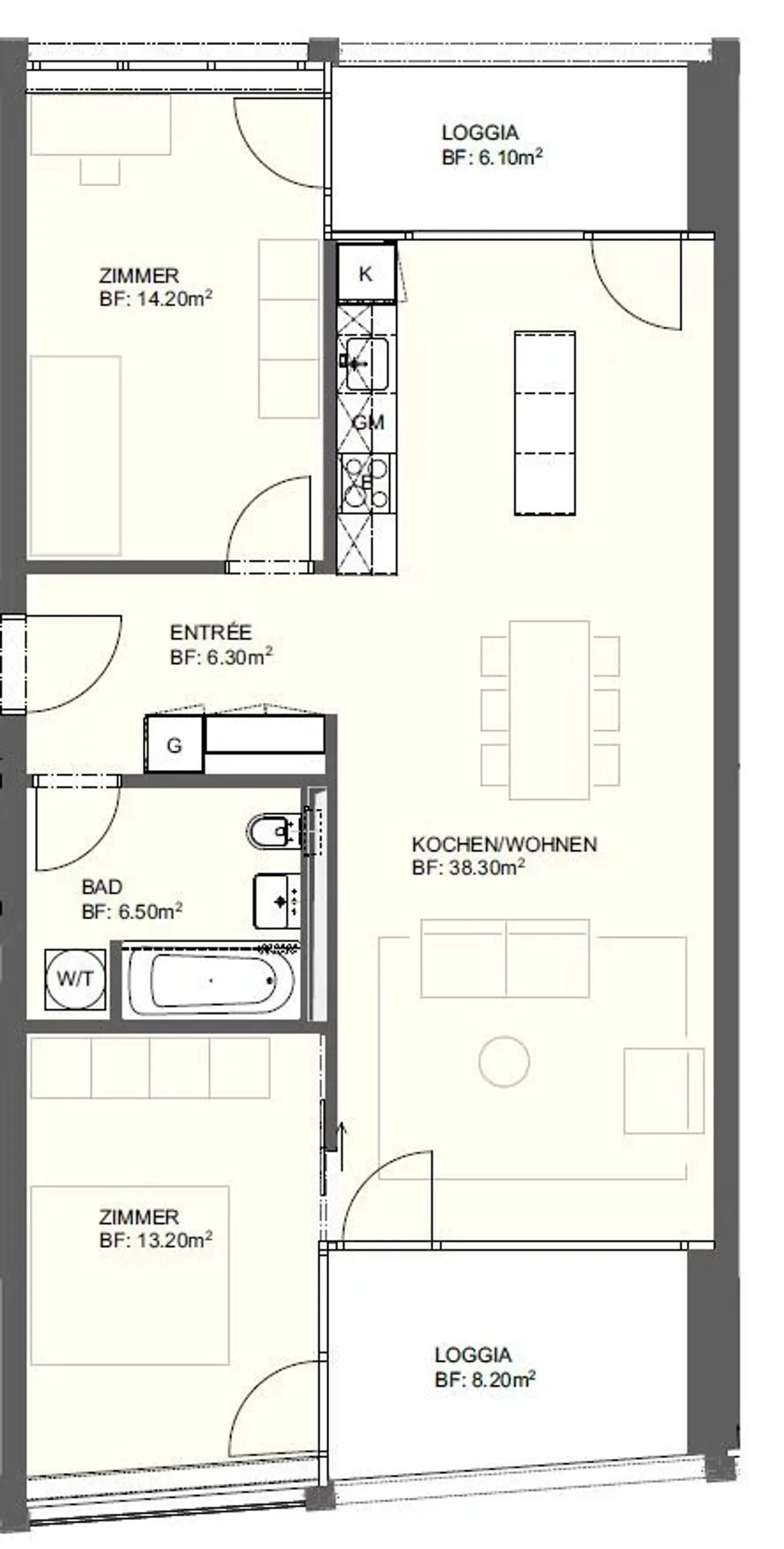 Moderne Wohnung in Visp - Foto 12 von 13
