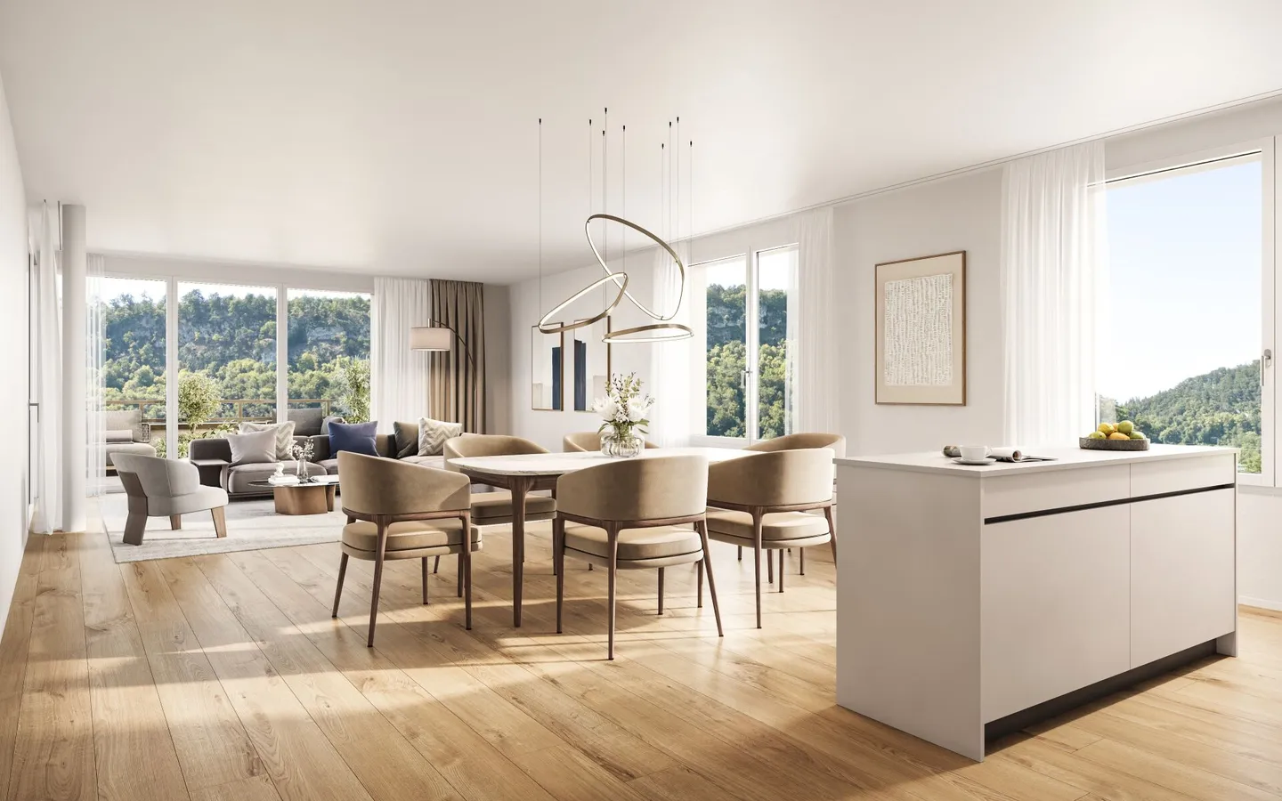 Appartamento 3.5 stanze con balcone e sensazione di vita armoniosa - Foto 4 di 8