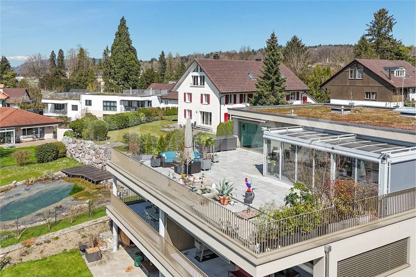 Exklusive 4.5 Zimmer-Attikawohnung in Meisterschwanden zu verkaufen - Foto 1 von 13