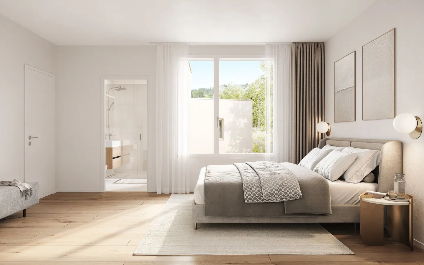 Appartamento 3.5 stanze con balcone e sensazione di vita armoniosa - Foto 6 di 8