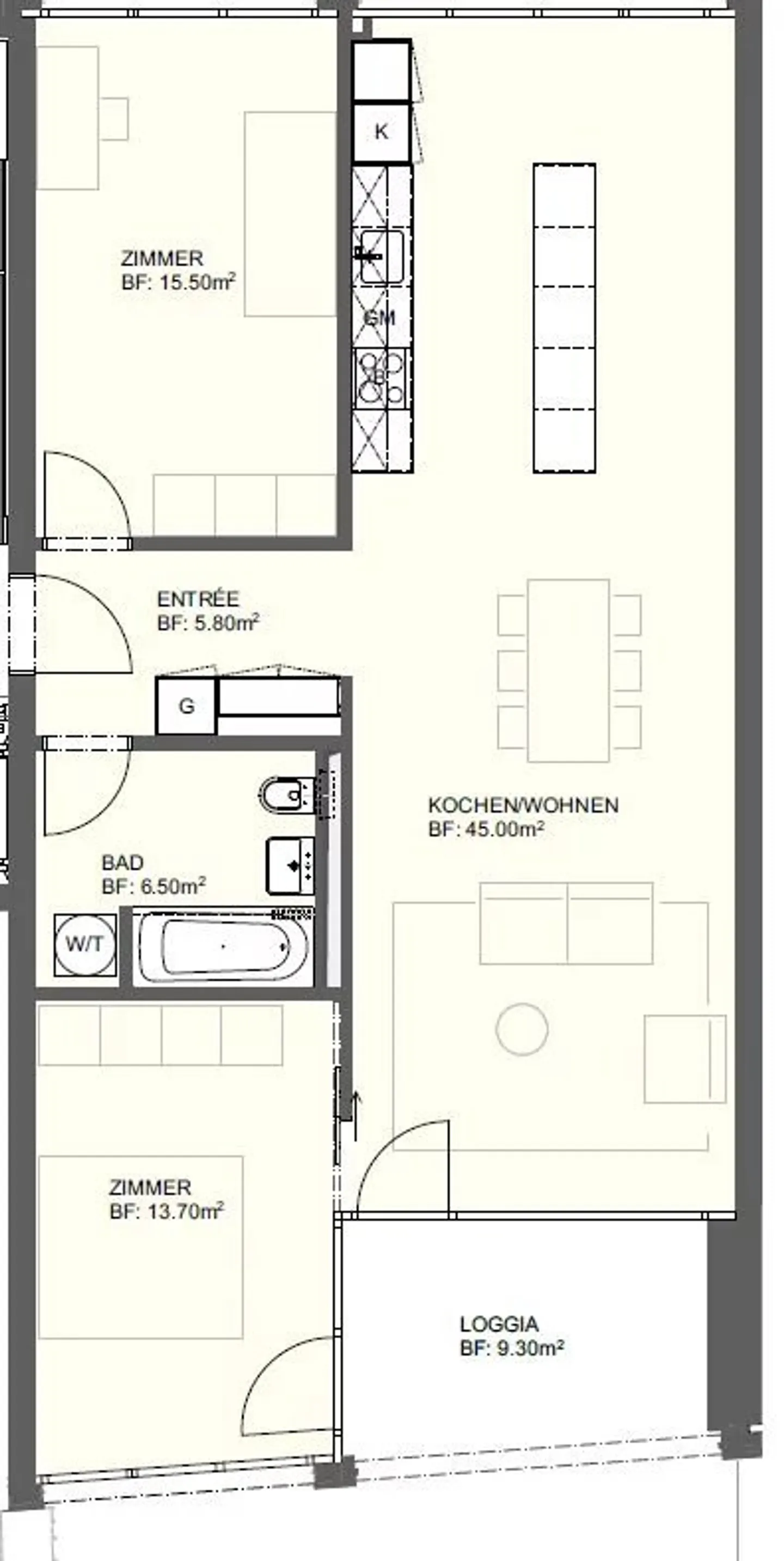 3,5 stanze in un nuovo complesso residenziale a Visp - Foto 7 di 8