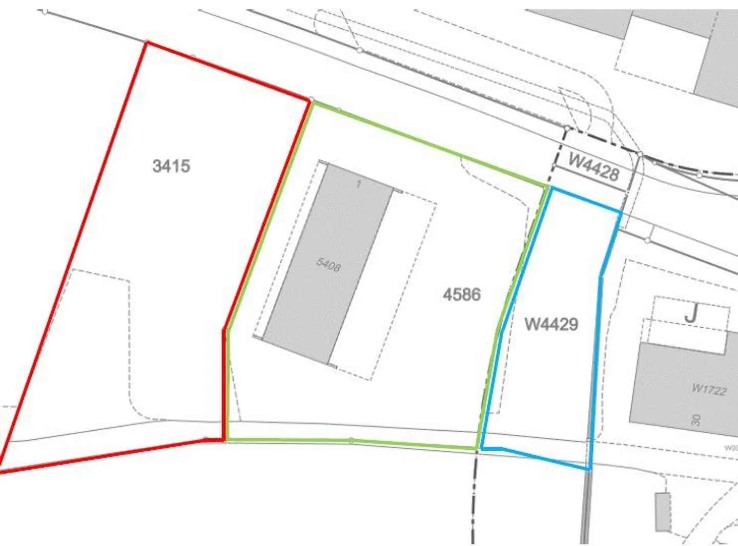 Terrain à bâtir de 3'429m² dans une zone industrielle (BauG I A) à vendre - Photo 2 sur 3