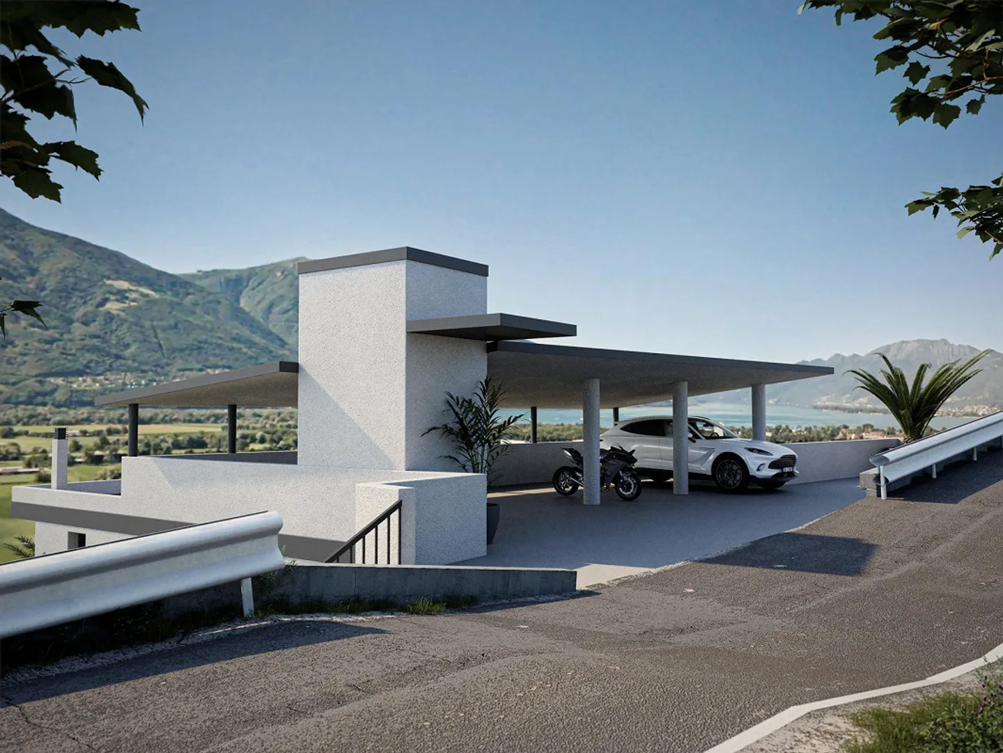 App. nuovo: 3.5 locale con piscina e vista mozzafiato sul Lago Maggiore - Foto 11 di 14