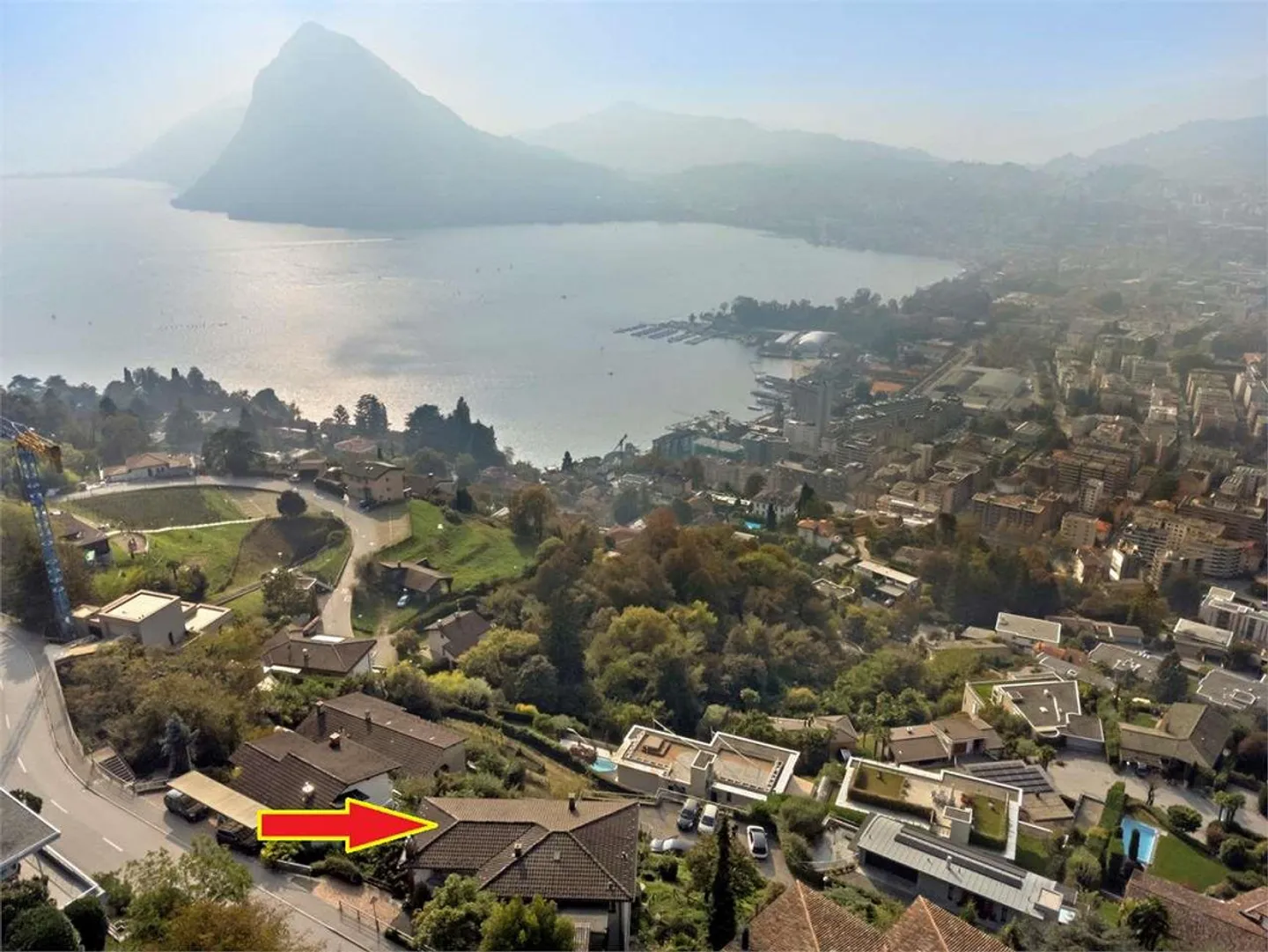Immobilienentwicklung in Aldesago - 3 Wohnungen oder Panoramavilla - Foto 1 von 6