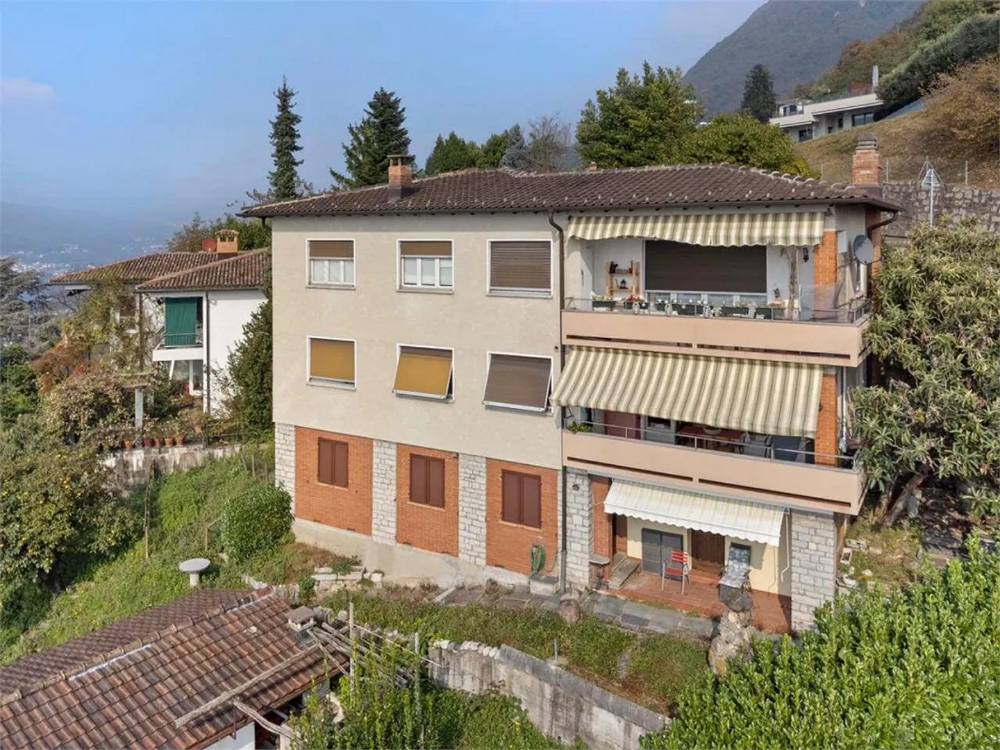 Immobilienentwicklung in Aldesago - 3 Wohnungen oder Panoramavilla - Foto 4 von 6