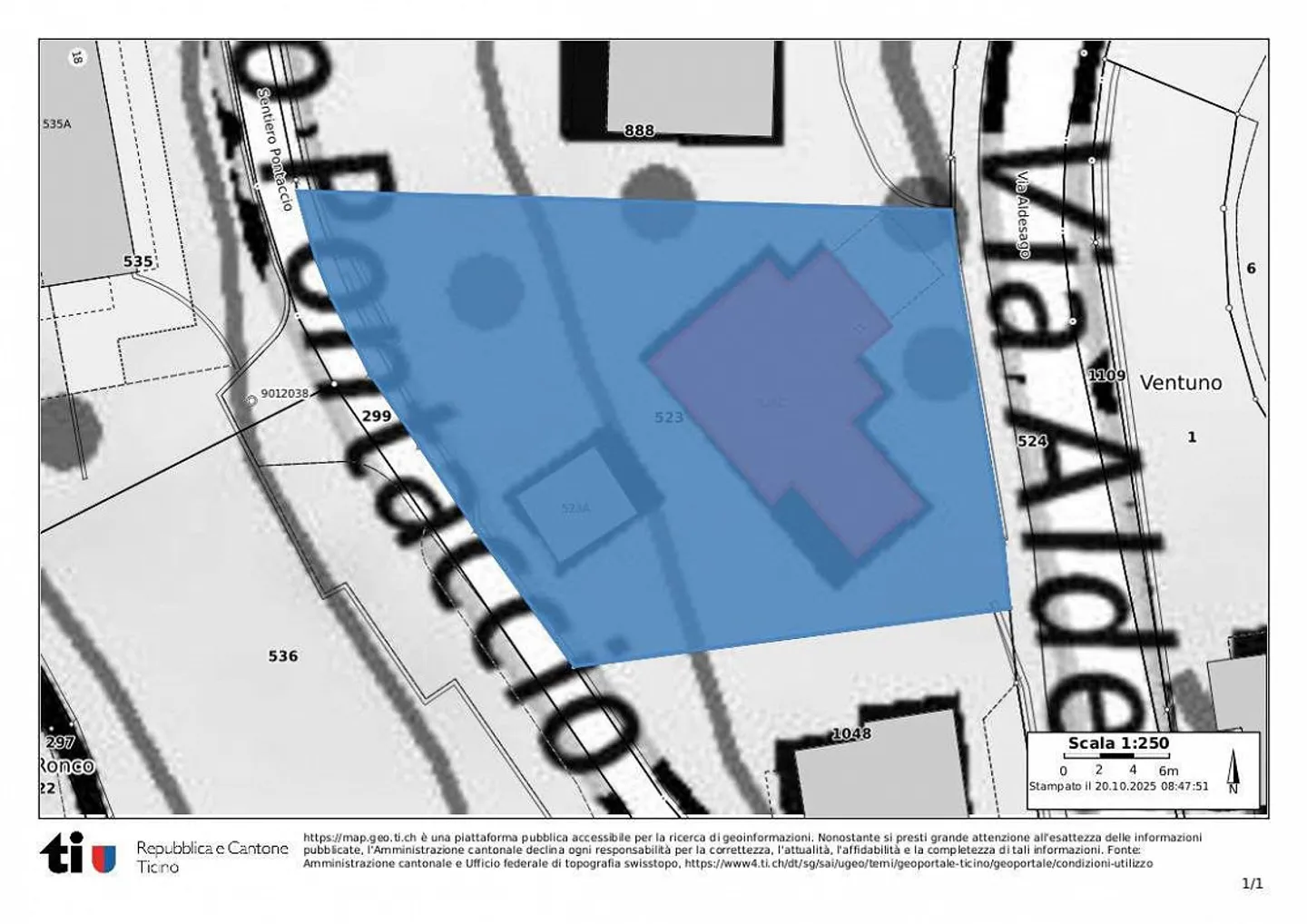 Immobilienentwicklung in Aldesago - 3 Wohnungen oder Panoramavilla - Foto 6 von 6