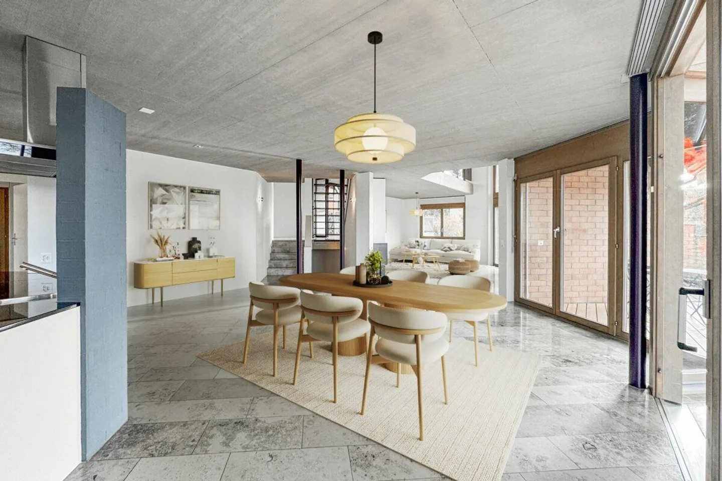 Generosity and Character at the Edge of the Forest: 260 m² of Living Space for Life, Work, and Relaxation - Photo 4 of 15