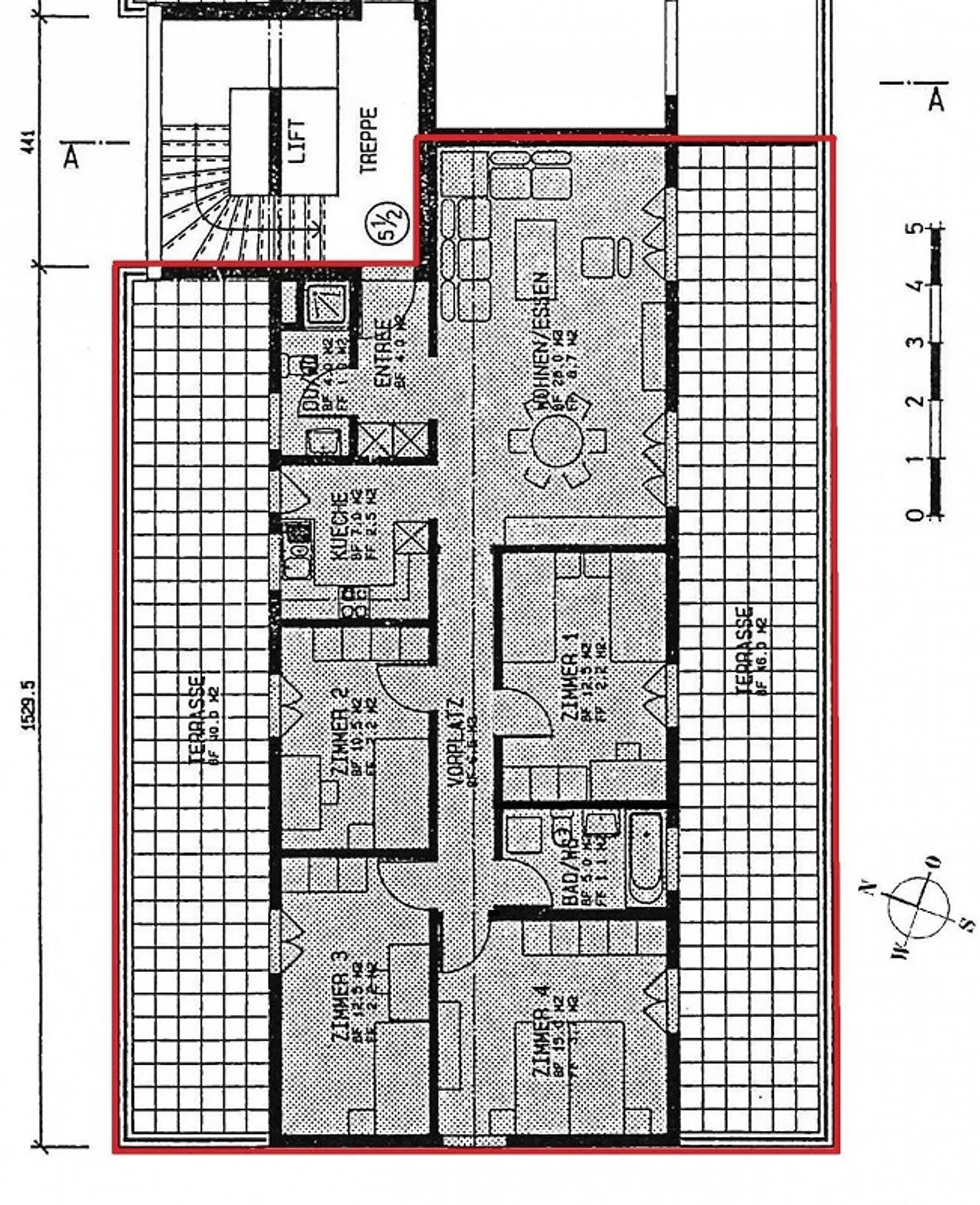 5 1/2 Room Attic Apartment with Elevator and Large Terraces - Photo 17 of 17