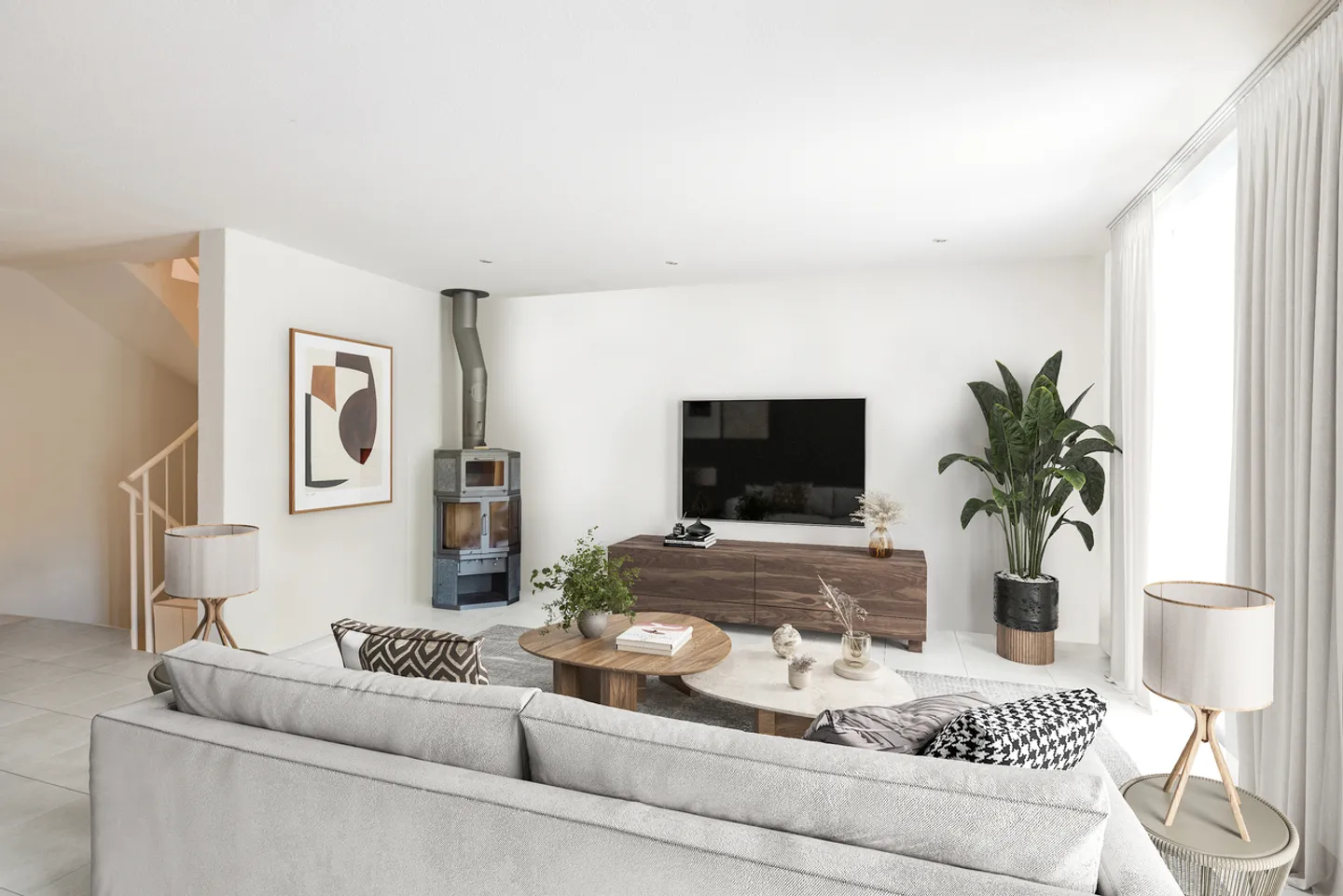 Casa a schiera ben tenuta in posizione idilliaca - Foto 3 di 12