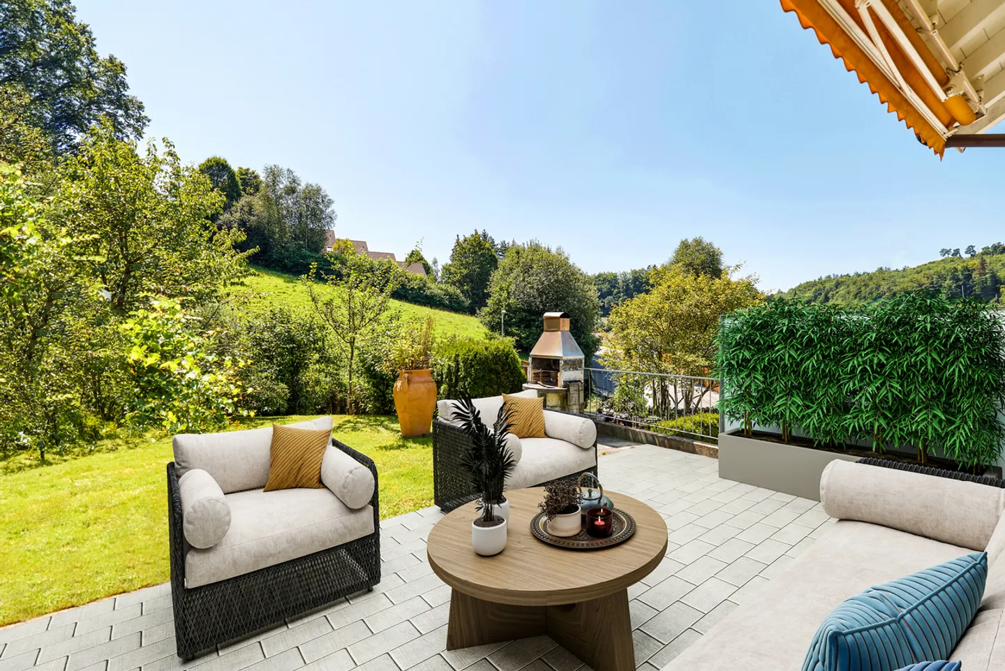 Casa a schiera ben tenuta in posizione idilliaca - Foto 8 di 12