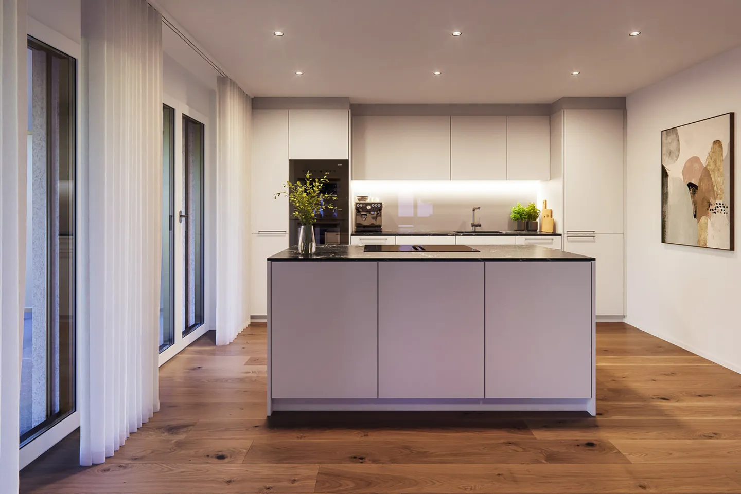 Attractive Garden Apartment Near the Lake - New Construction Project "Schlossberg" - Photo 3 of 8