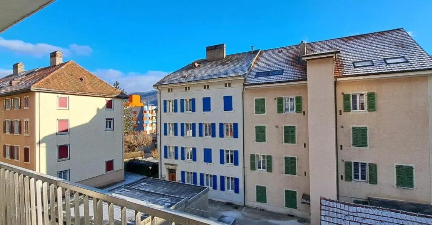 St-Imier, appartamento di 4,5 locali al 1° piano con balcone - Foto 10 di 11