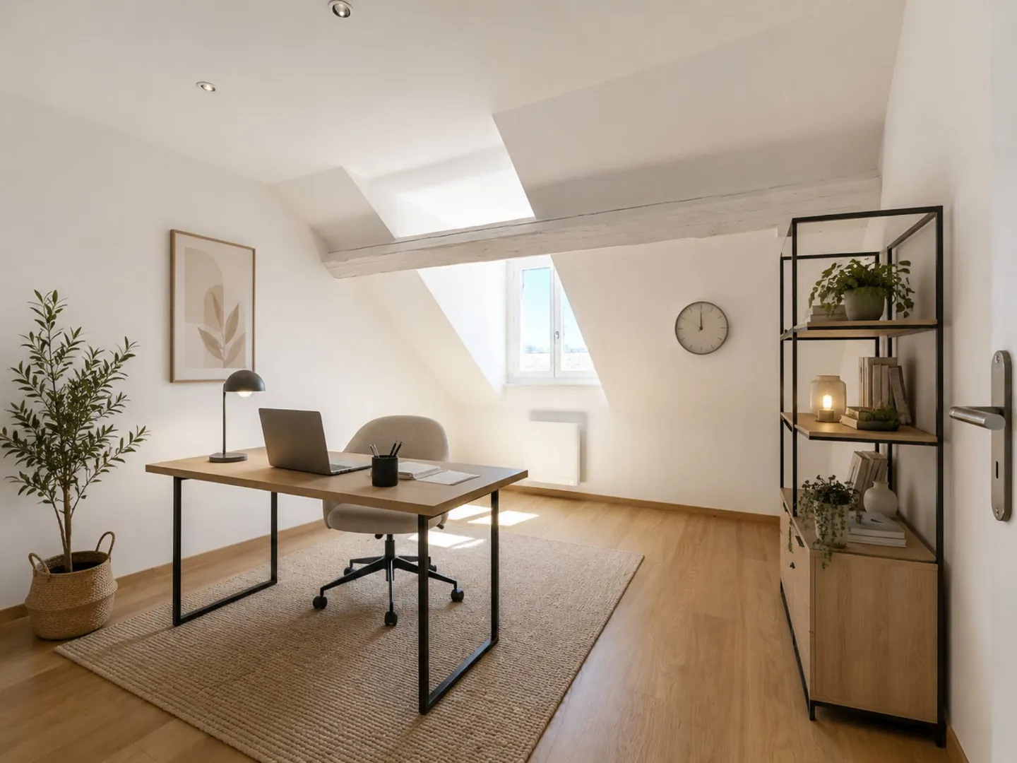 In the heart of the village, penthouse with 153 m2 charm - Photo 7 of 13