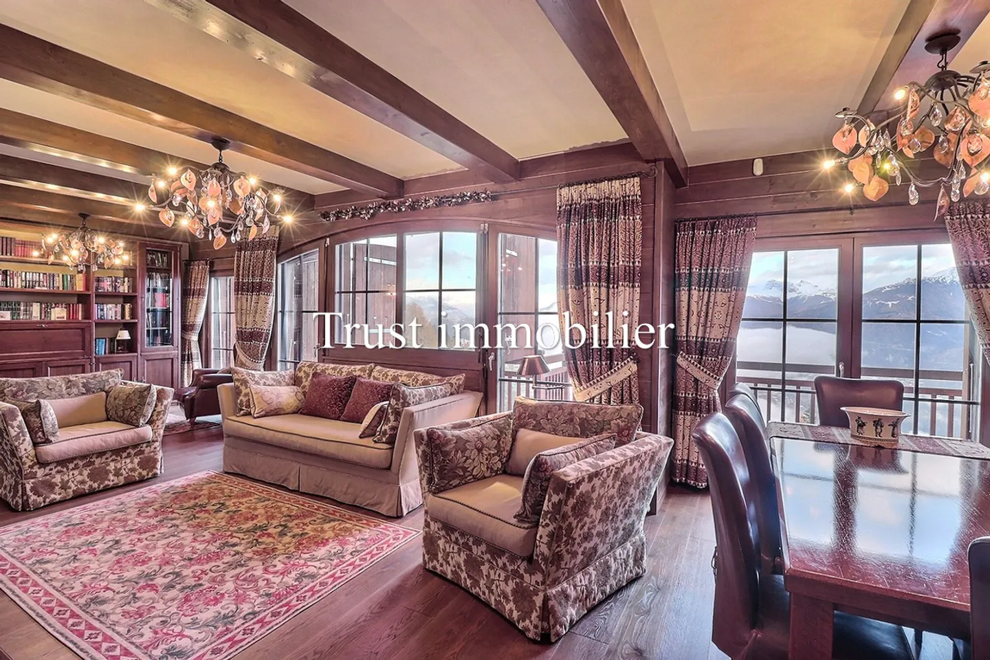 «6009. Bergchalet mit herrlicher Aussicht, 30 Minuten von Crans-Montana entfernt» - Foto 1 von 13