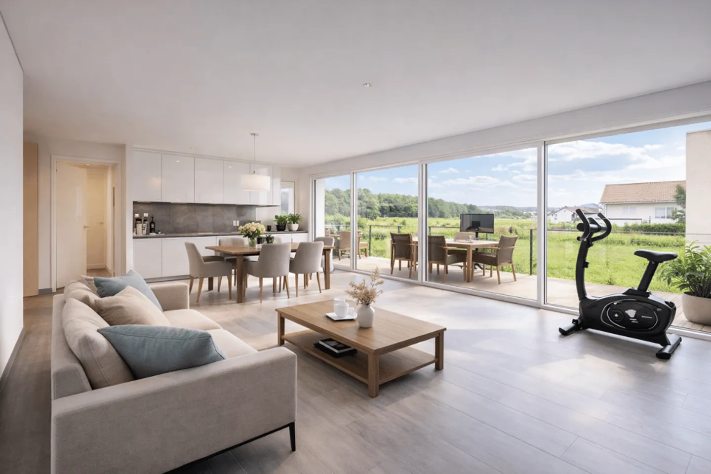 2,5-Zimmer-Wohnung zur Rendite, Balkon mit freiem Blick Allens VD in der Nähe - Foto 1 von 5