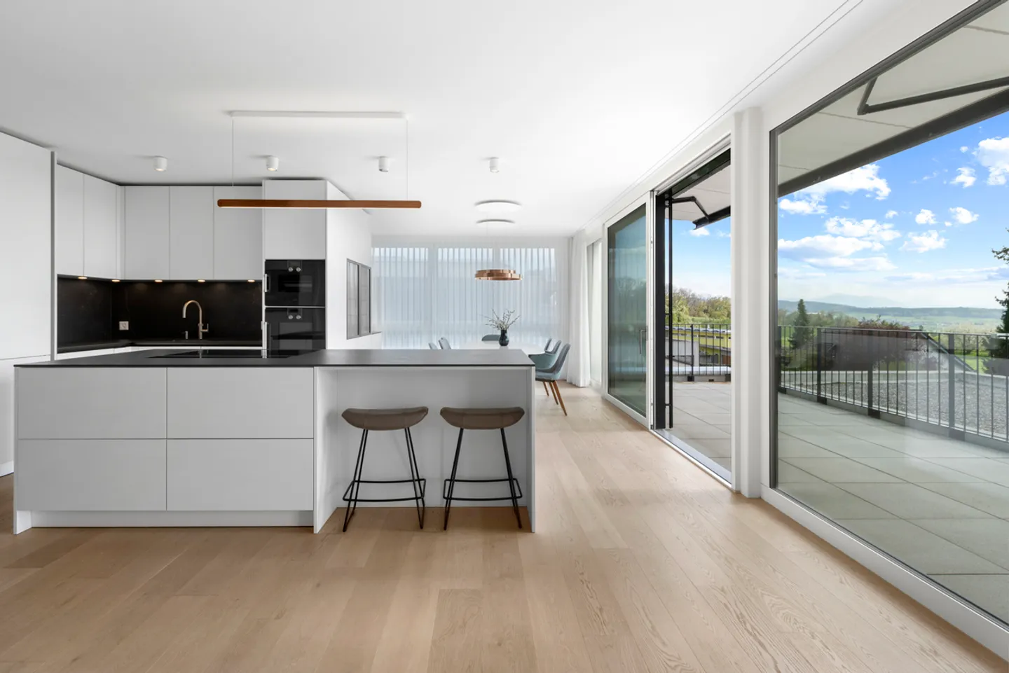 Exklusives Penthouse mit Bergsicht - Foto 4 von 7