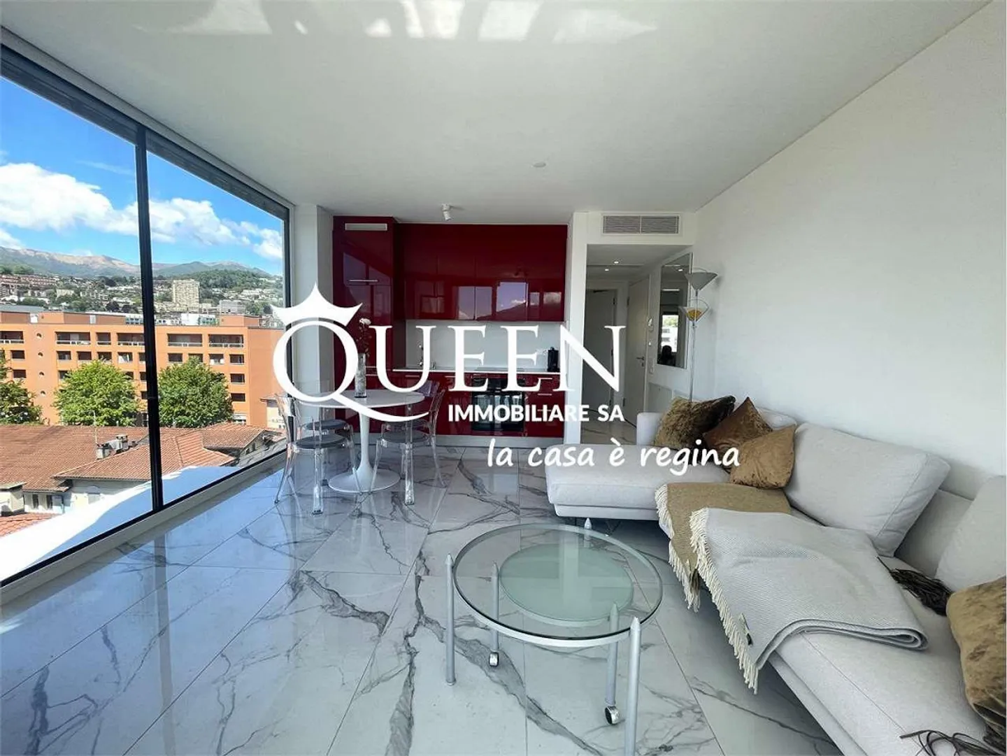 Lugano-Viganello: luminoso attico 2.5 locali - Foto 5 di 13