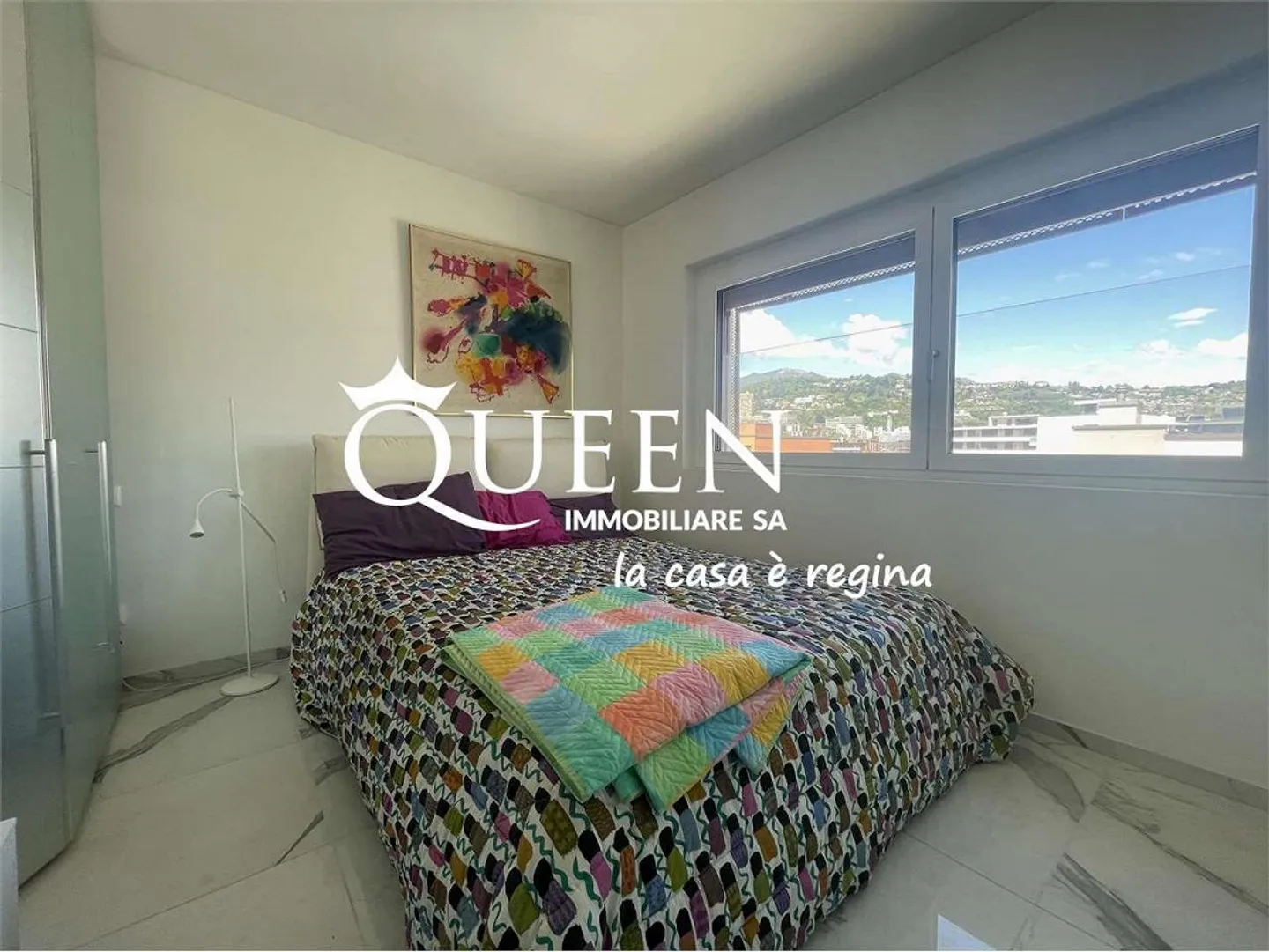 Lugano-Viganello: luminoso attico 2.5 locali - Foto 9 di 13