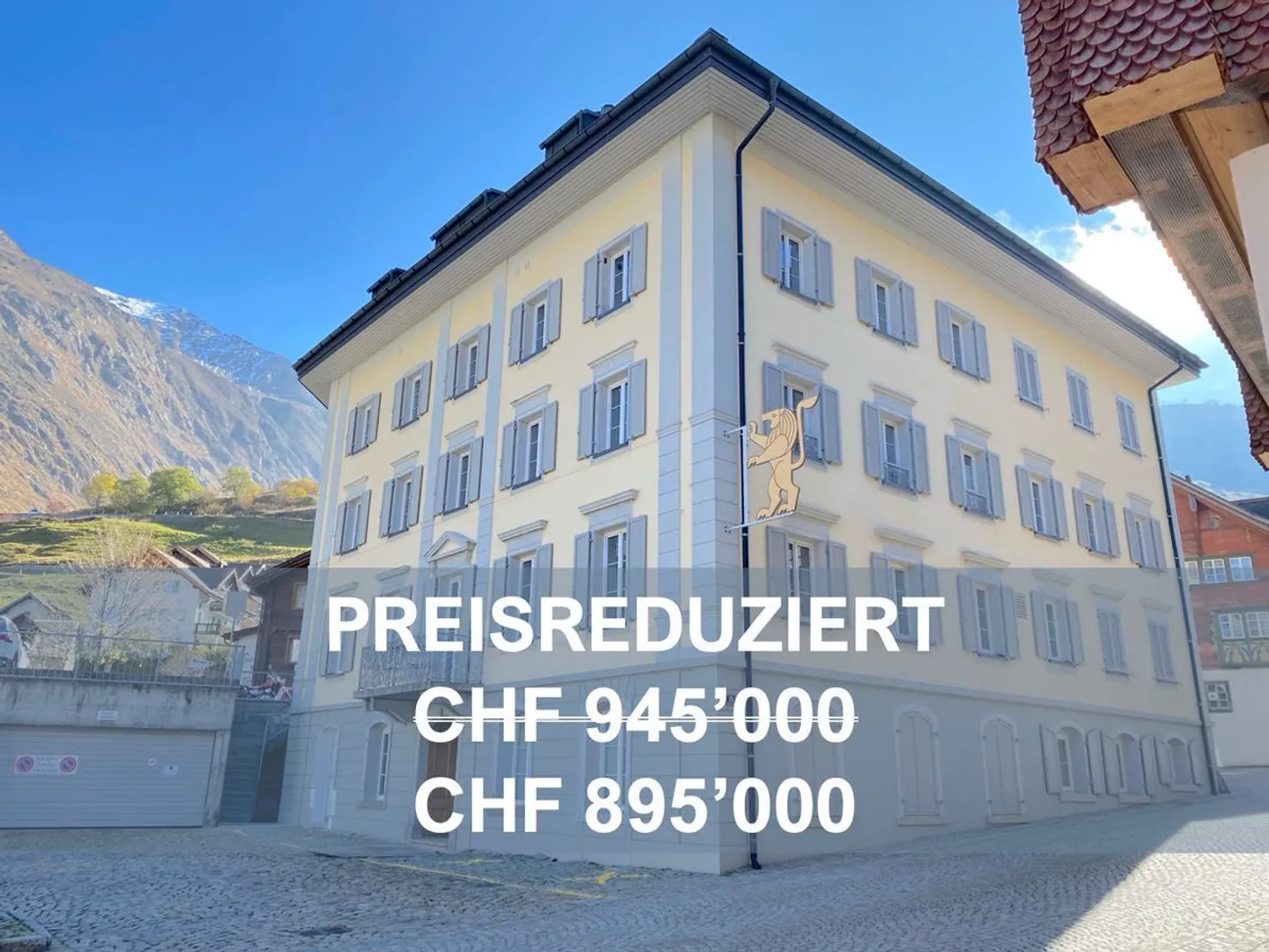 Spacious 4.5-room apartment for sale in Hospental - Photo 1 of 9