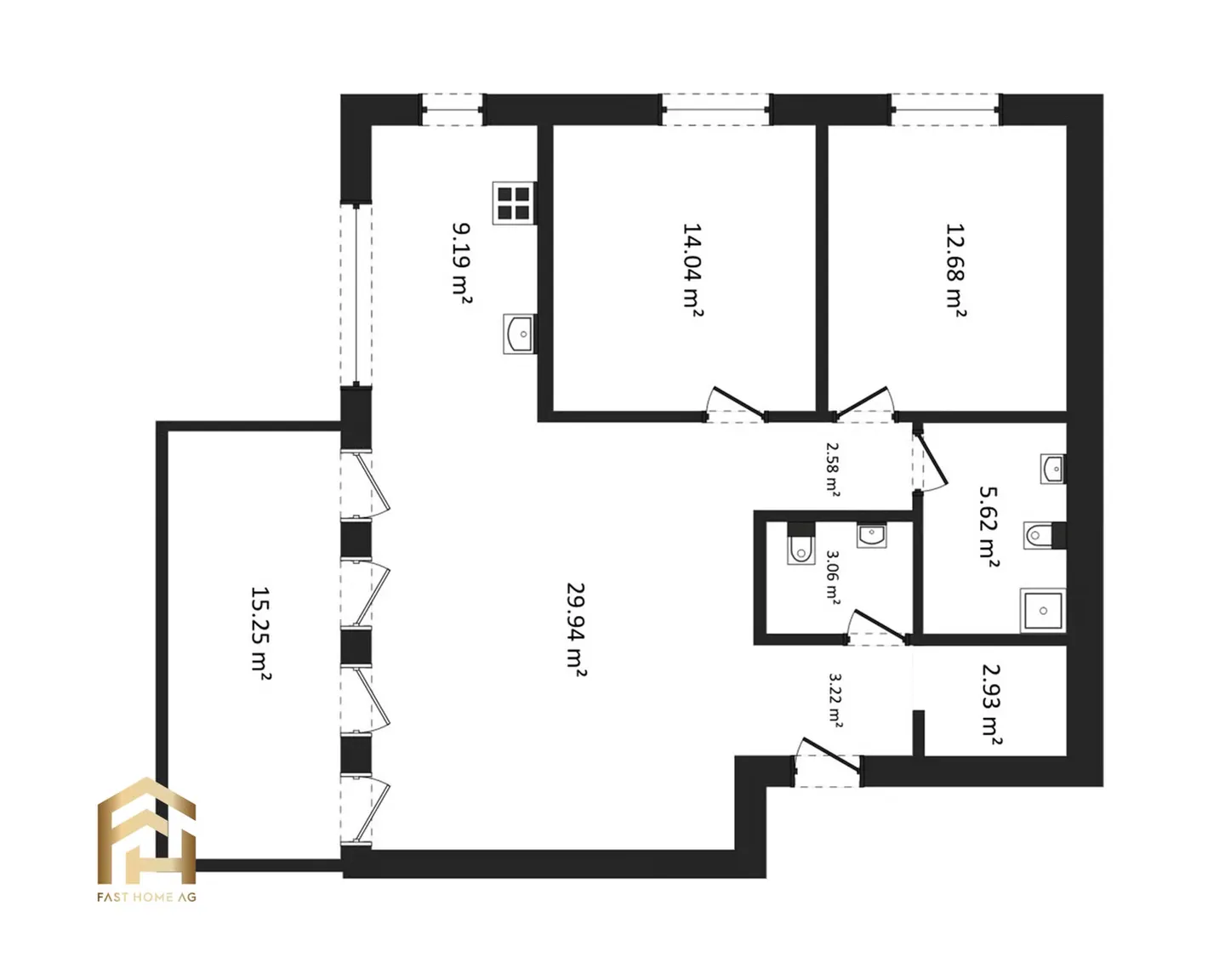 Charmante 3.5-Zimmer-Wohnung - Foto 12 von 13