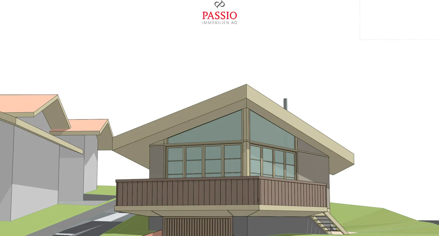 1.5-Zimmer Naturhaus mit unverbaubarer Sicht auf den Thunersee - Foto 2 von 4