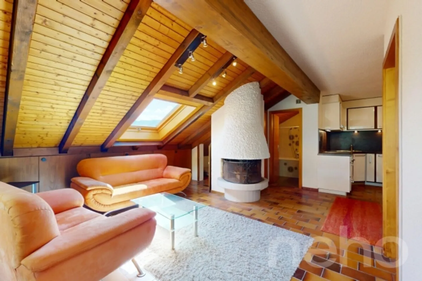Charmante 2,5-Zimmer-Wohnung im Herzen des Kurorts Ovronnaz - Foto 4 von 9