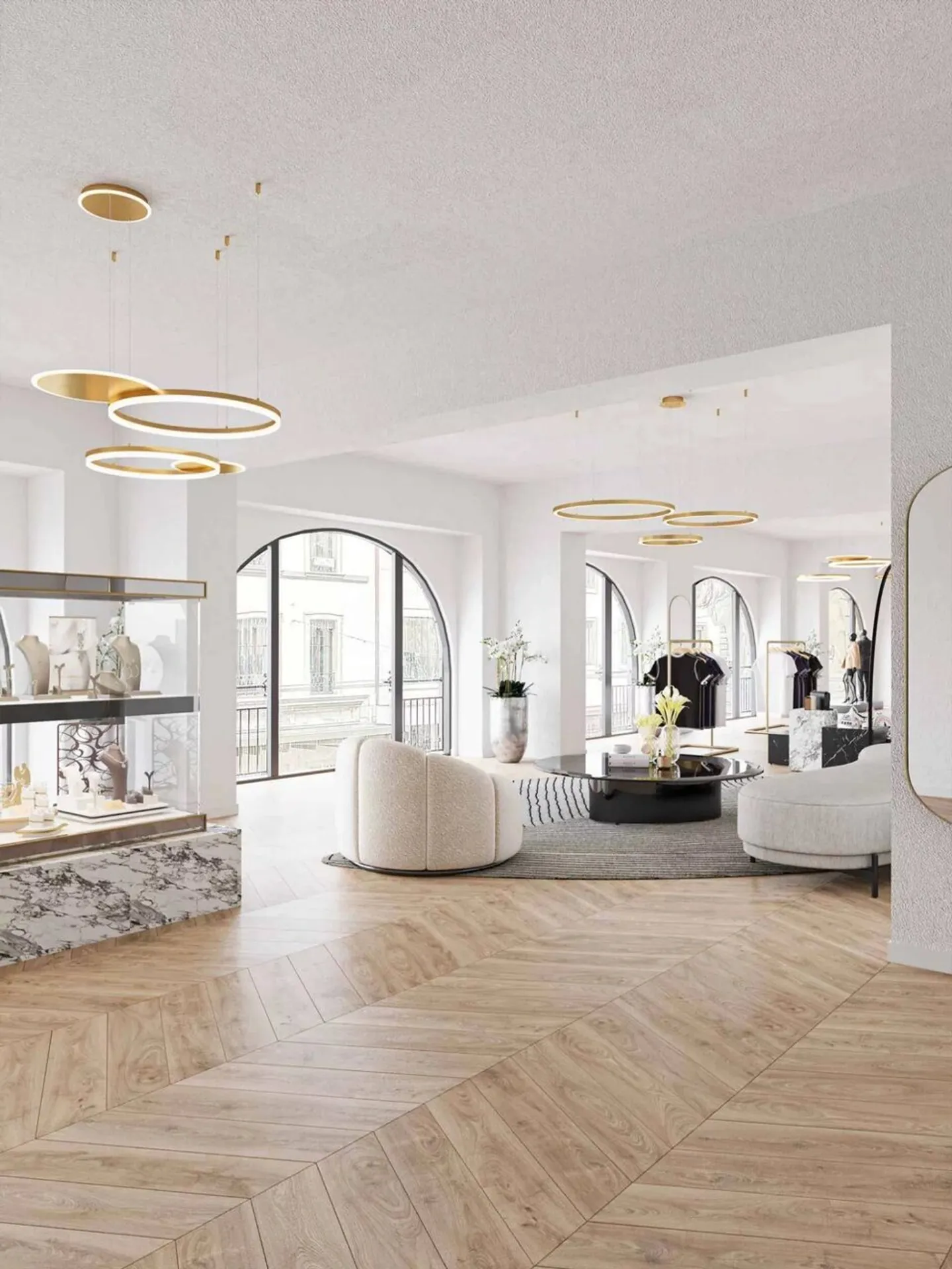 Très belle arcade de 794 m² à la Rue du Rhône sur 2 niveaux - Photo 1 sur 6