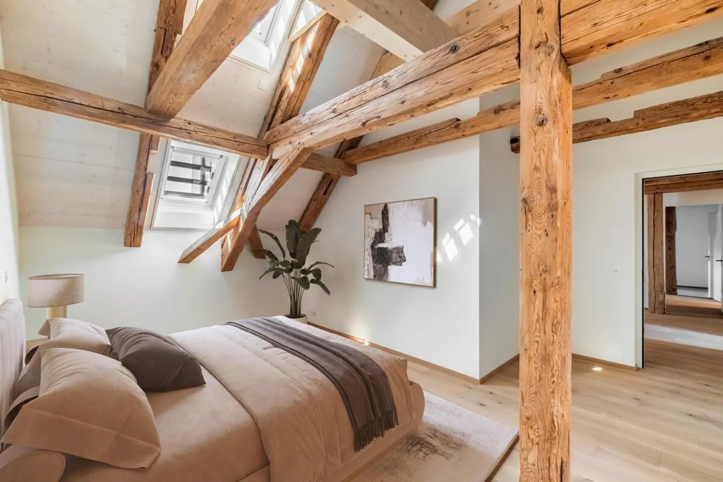 Zizers: Stylish Tower Apartment with Views of the Grisons Mountains - Photo 4 of 6