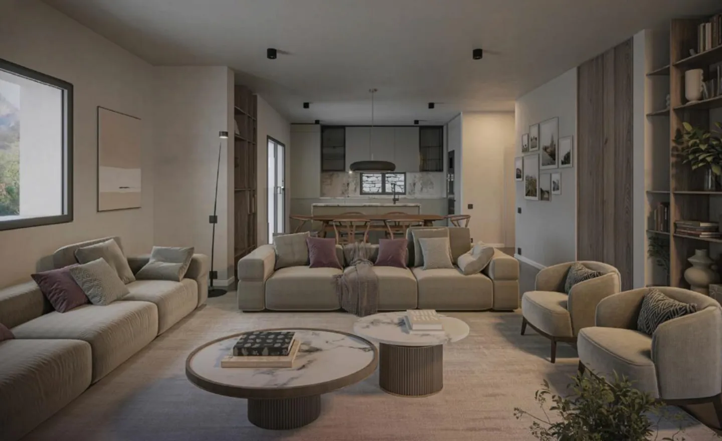 MELANO - VILLA EN CONSTRUCTION AVEC JARDIN PRIVÉ ET ESPACES FAMILIAUX SPACIEUX - Photo 2 sur 4