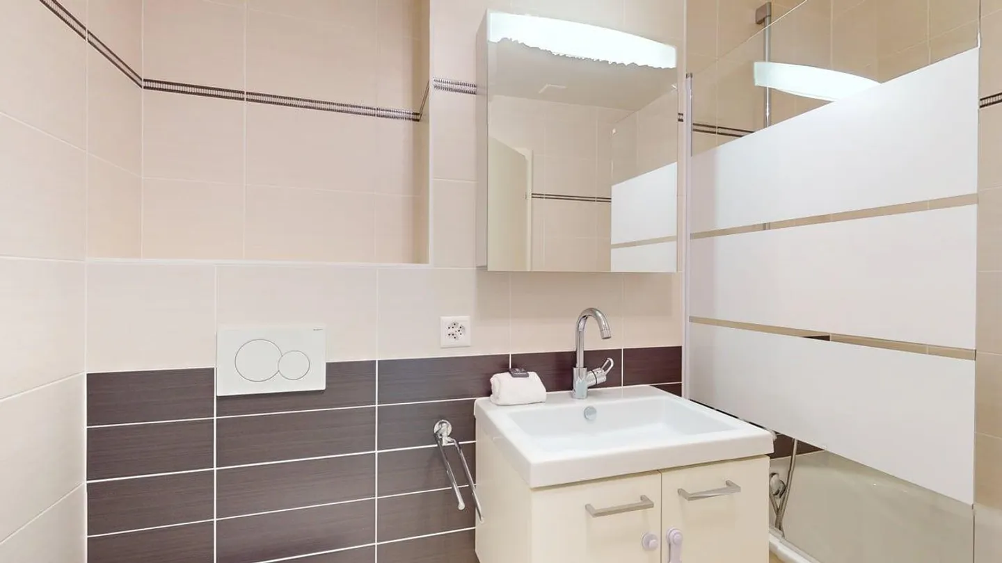 Bright Room in a Shared Apartment – Ideal for Students – Route de la Gare 16D, Mies (Versoix)! - Photo 4 of 5