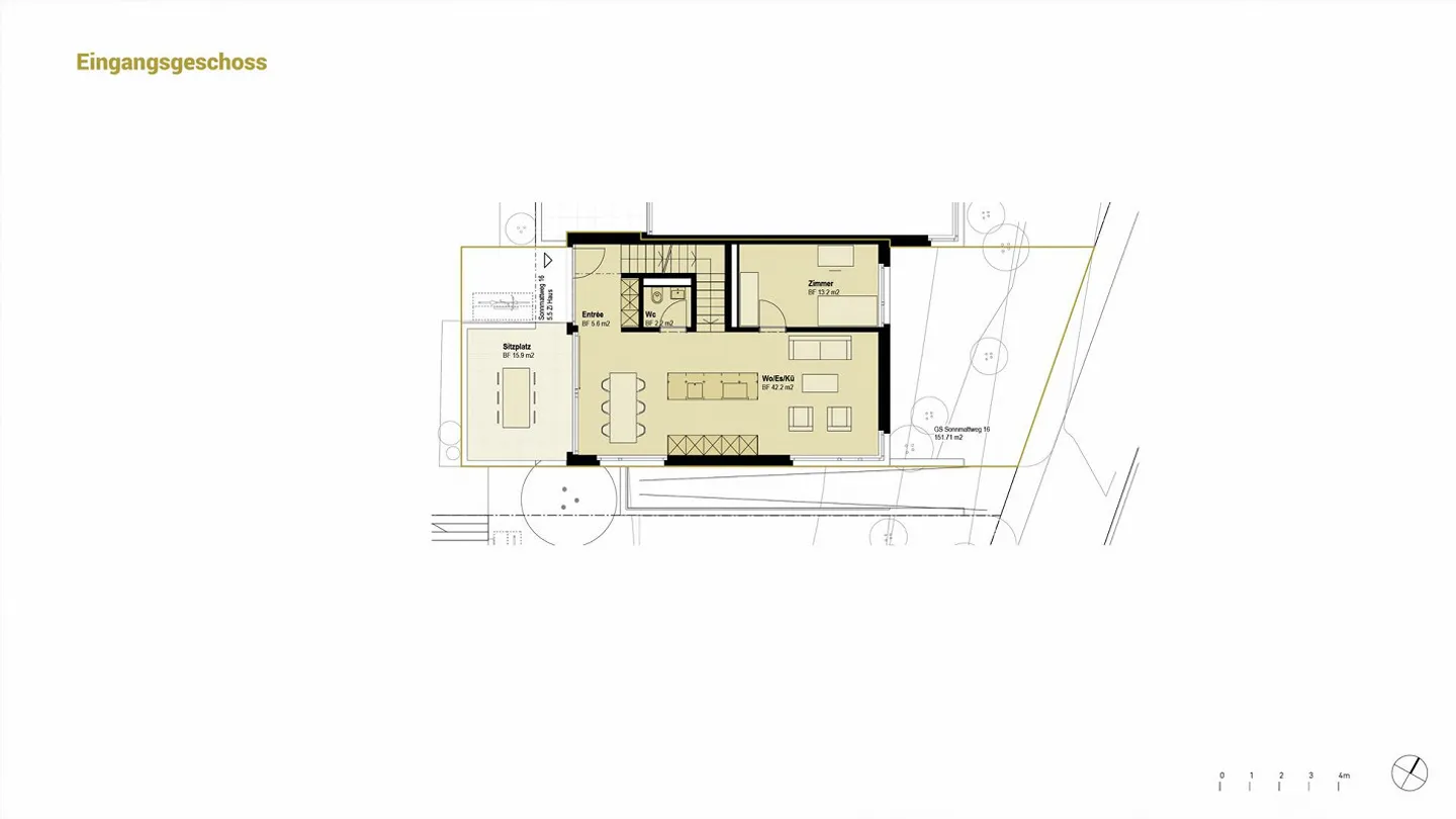 Neubauprojekt 25 Häuser im Grünen in Benzenschwil AG - Foto 6 von 8