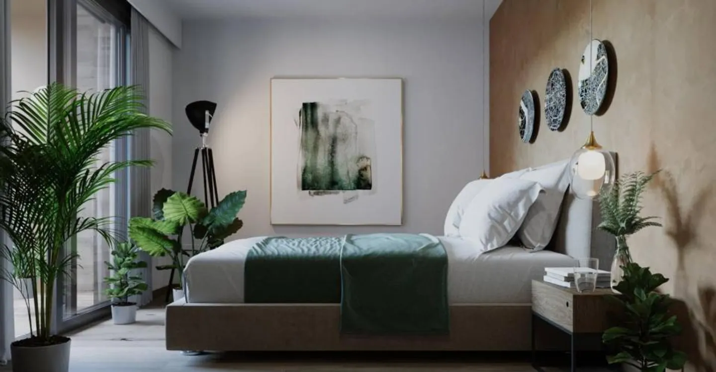 Geräumige 3,5-Zimmer helle und zeitgenössische Wohnung von 80,10 m² mit 3 Loggien - Foto 3 von 8