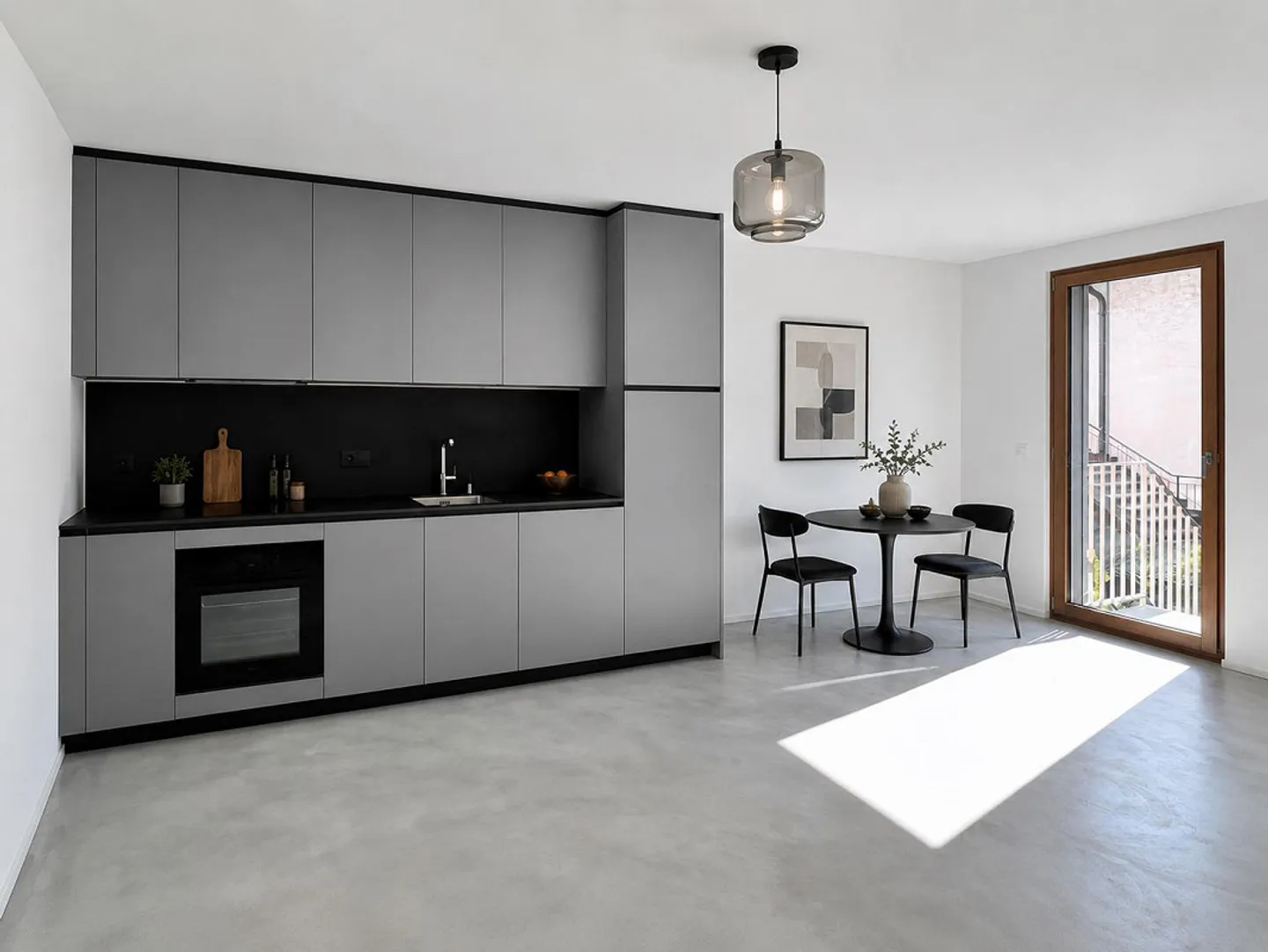 1,5-Zimmer-Wohnung mit privatem Garten - Sementina (TI) - Foto 2 von 6
