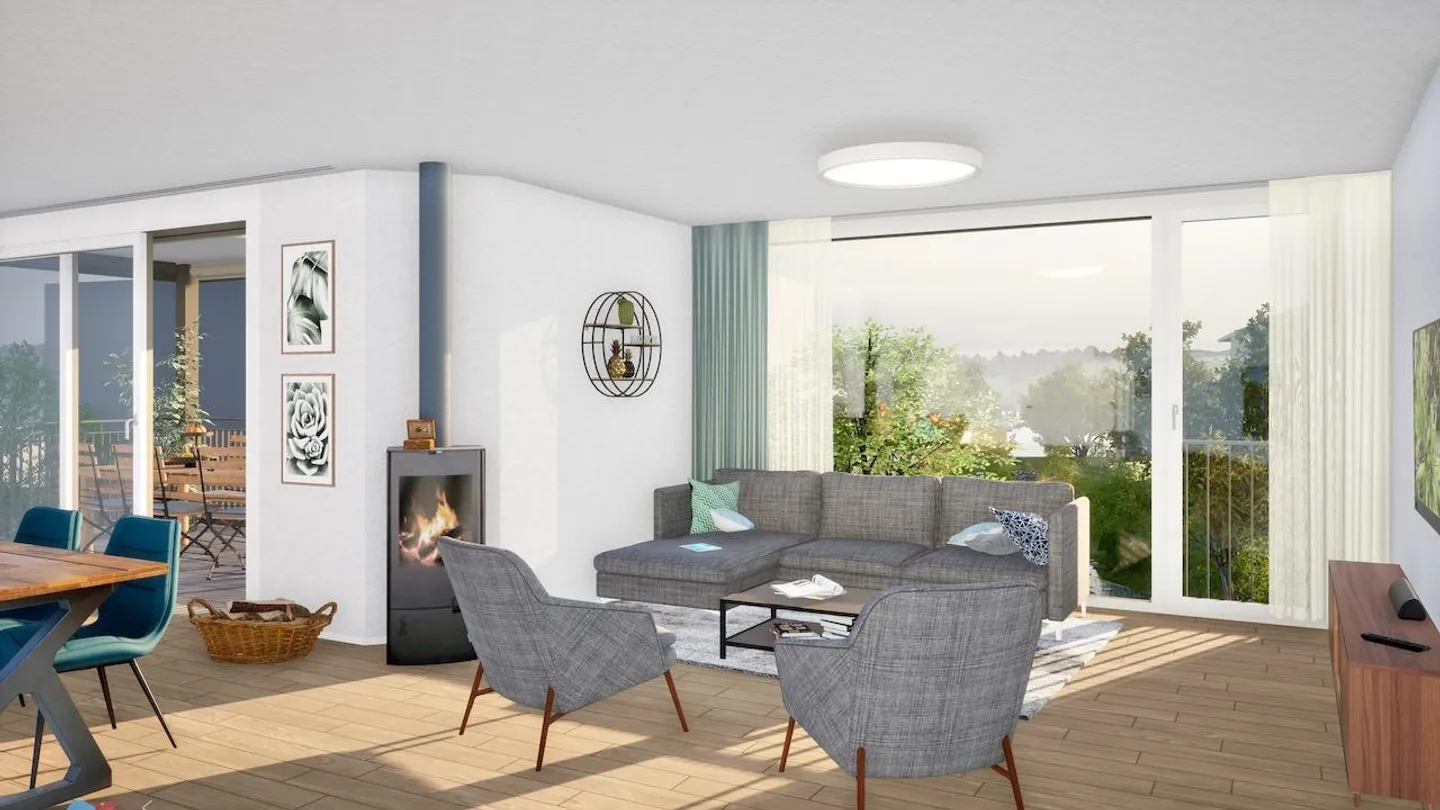 Nouveau – Moderne – Haute Qualité ... avec une Grande Surface de Jardin - Photo 4 sur 10