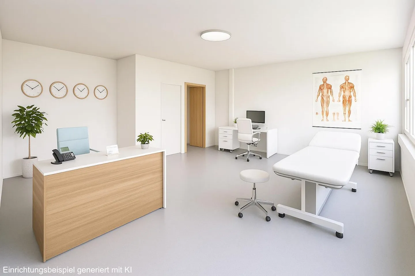 Pratica/Studio/Cosmetici/Bellezza (con WC, doccia opzionale) - 68m2 / Nuovo - Foto 1 di 7